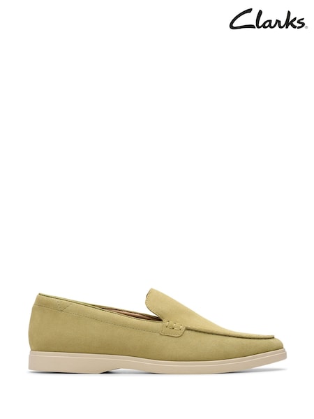 Clarks Green Suede Torford Easy Shoes (W29661) | €118