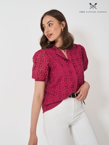 Crew Clothing Gabriella Broderie Blouse (W29855) | 64 €
