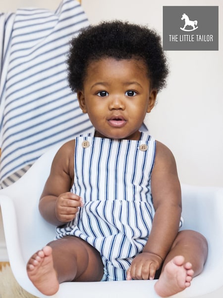 The Little Tailor Baby Woven Shorty 100% Cotton Romper (W29896) | €31