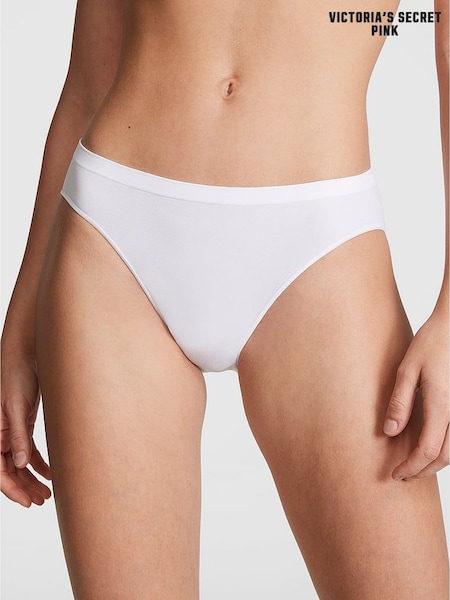 Victoria's Secret PINK White Seamless Bikini Knickers (W29905) | €10.50