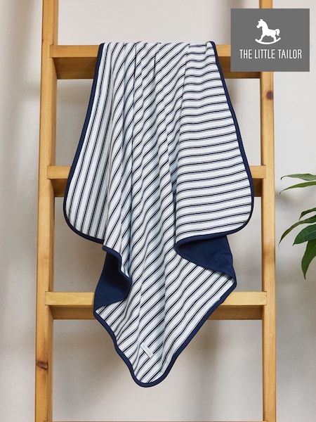 Blau - The Little Tailor Baby Soft Jersey Blanket (W29940) | 27 €