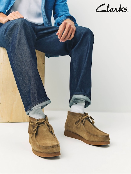 Maple Suede - Clarks Wallabee Boots (W29973) | 819 LEI
