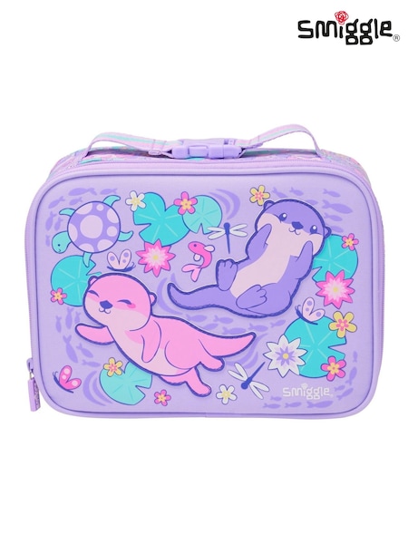Smiggle Purple Out & About Teeny Tiny Square Lunchbox (W29988) | €19