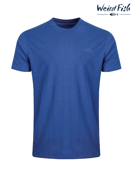 Weird Fish Light Blue Fished Branded 100% Cotton T-Shirt (W30106) | R$ 245