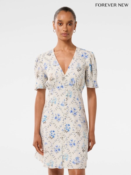 Forever New Berna Petite Printed Mini Dress (W30161) | €118