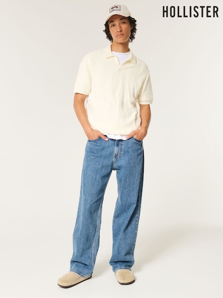 Hollister Blue Baggy Jeans (W30248) | €53