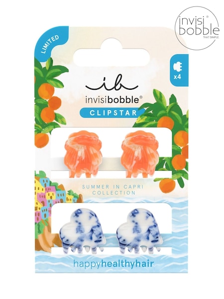 Invisibobble Mediterranean Minis Clipstars XS 4 Pack (W30340) | €12