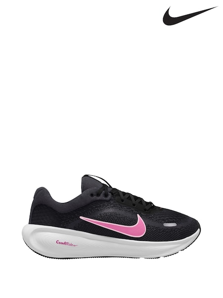Nike Black/Light Pink Youth Stellar Ride Trainers (W30486) | €58