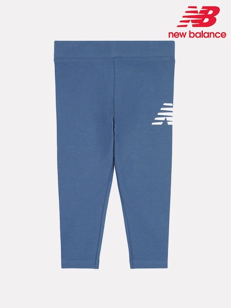 New Balance Blue Kids Graphic Leggings (W30508) | €25