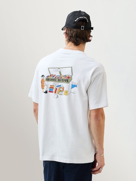 Percival Du Temps Oversized T-Shirt (W30609) | ‏349 د.إ.‏