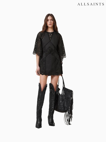 AllSaints 100% Cotton Luci Dress (W30752) | 1,482 LEI