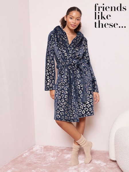 Friends Like These Foil Animal Midi Robe (W30862) | 55 €