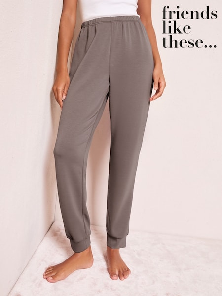 Friends Like These Grey Premium Nightwear Jogging Pyjama Bottoms (W30875) | €38