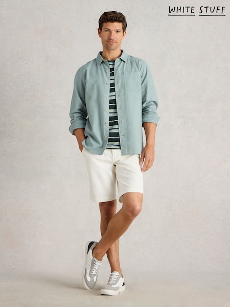White Stuff Blue Sky Ely Long Sleeve Shirt (W30900) | €78