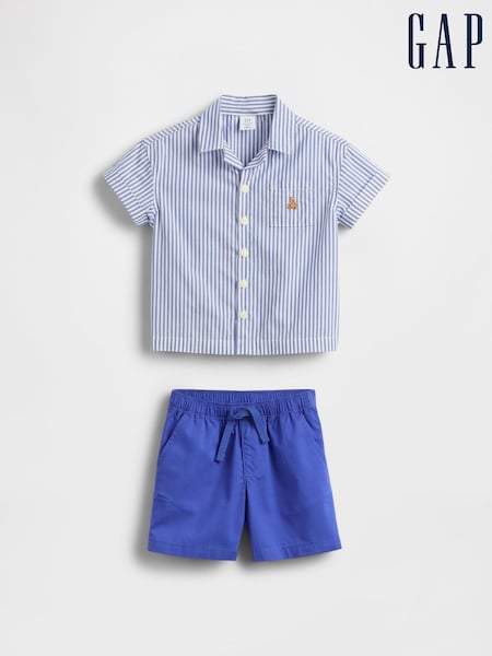 Gap Poplin Outfit Set (Newborn-24mths) (W31261) | 186 LEI