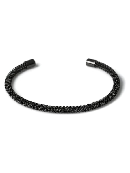 Black Mesh Cuff Bracelet (W31745) | €22