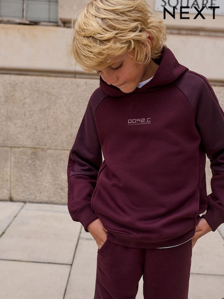 Burgundy Red Sweatshirt and Joggers Set (3-16yrs) (W31893) | 139 QAR - 173 QAR