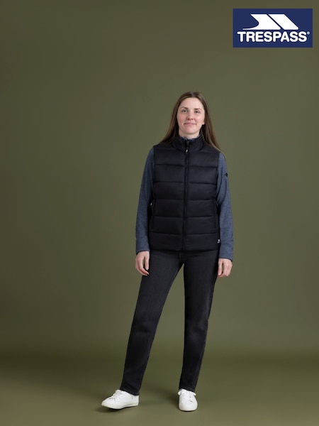 Trespass Female Simone Casual Black Gillet (W32047) | R$ 375