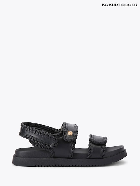 KG Kurt Geiger Romy Black Sandals (W32322) | ₪448