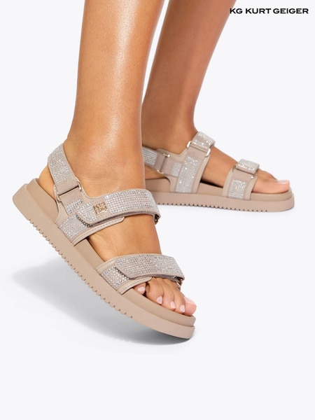KG Kurt Geiger Romy Black Sandals (W32325) | ₪699
