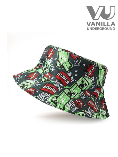 Vanilla Underground Kids Minecraft Multicoloured Bucket Hat (W32395) | €22