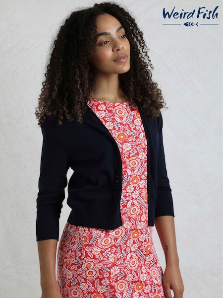Weird Fish Limon Outfitter Slub Lightweight Cardigan (W32469) | € 53