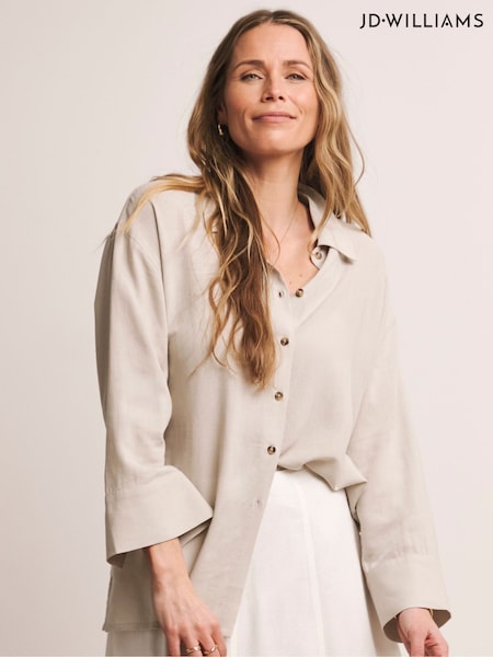 Natural - Anthology By JD Williams Mix Shirt (W32718) | 313 LEI