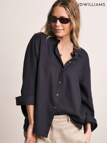 Albastru - Anthology By JD Williams Mix Shirt (W32720) | 313 LEI