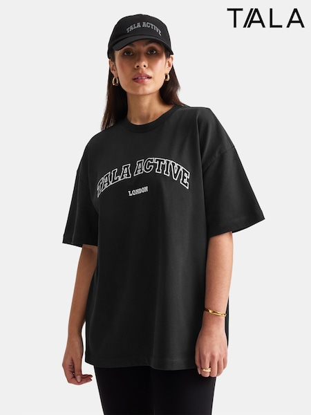 TALA Branded Print 100% Cotton T-Shirt (W32752) | €44