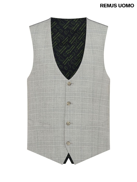 Remus Uomo Slim Fit Checked Stretch Waistcoat (W32810) | 3 004 грн