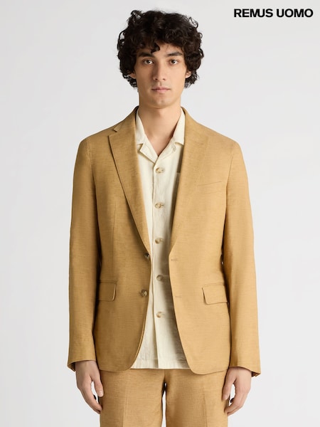 Remus Uomo Slim Fit Linen-Blend Jacket (W32812) | 11 956 грн