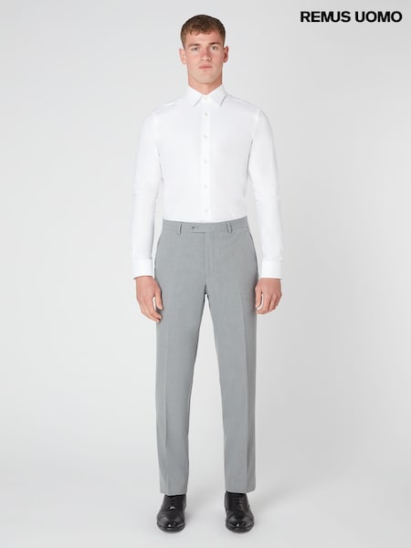 Remus Uomo Tapered Leg Stretch Formal Trousers (W32834) | €106