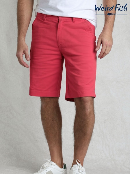 Розовый - Weird Fish Rayburn Flat Front Shorts (W32936) | €56