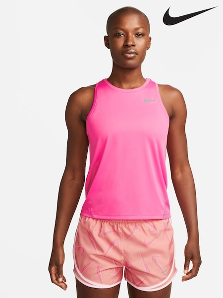 Nike Pink Miler Running Vest Top (W32999) | €32