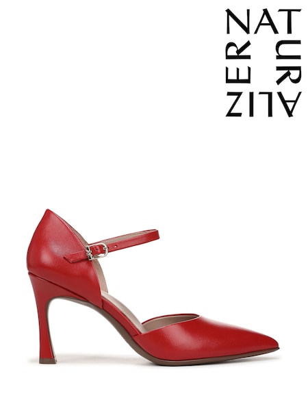 Червоний - Naturalizer Wide Fit Stilleto Heel Ankle Strap Shoes (W33095) | 7 811 грн