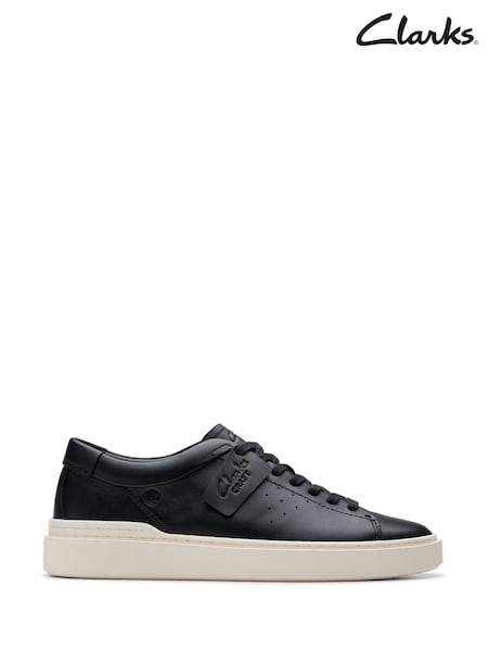 Clarks Black Leather Craft Swift Shoes (W33134) | €129
