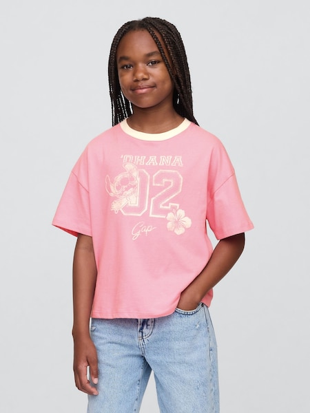 Rosa - Gap Lilo and Stitch Graphic Short Sleeve T-Shirt (4-13yrs) (W33174) | 20 €