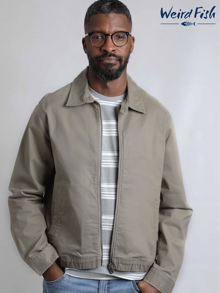 Weird Fish Grey George Harrington Jacket (W33193) | €113