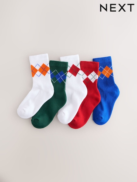 Multi Ribbed Socks 5 Pack (W33692) | €10 - €13