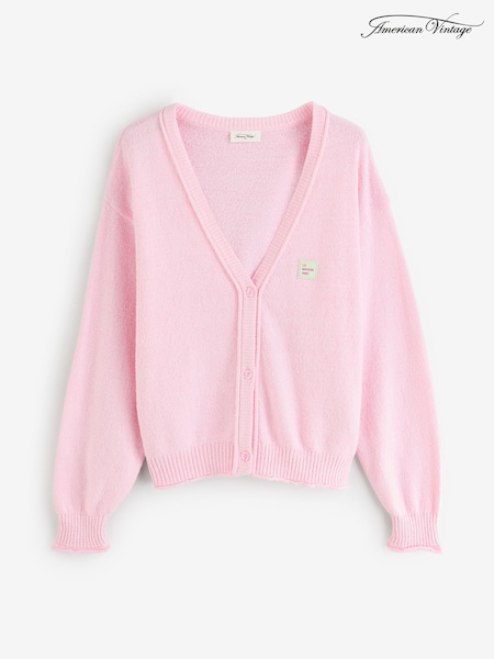 American Vintage Womens Pink Cardigan Dylbay (W33750) | € 217