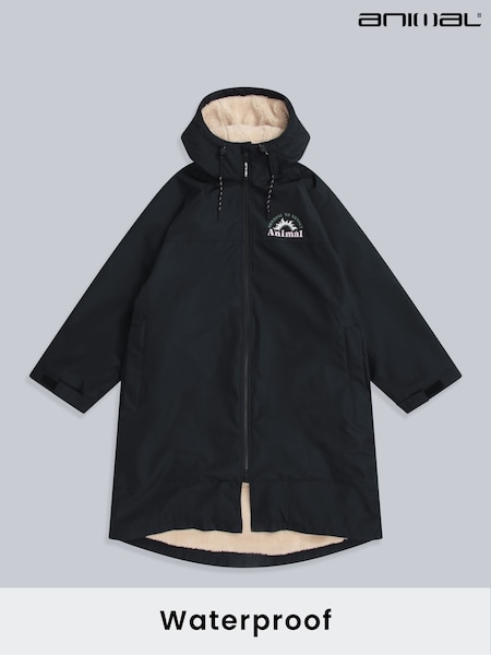 Musta - Animal Womens Hazey Waterproof Beach Parka (W33779) | €221