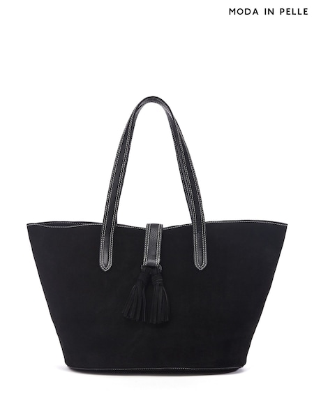 Moda in Pelle Addison Tote Bag With Tassle Detail (W33938) | €158