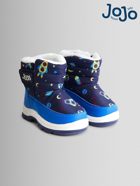 Foguete da Marinha - JoJo Maman Bébé Cosy Snow Boots (W34001) | R$ 290 - R$ 320