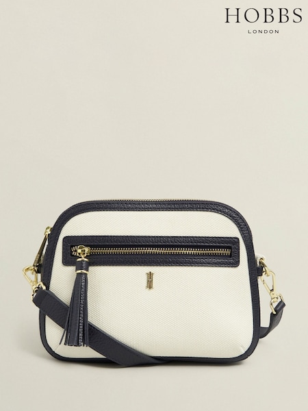Hobbs White Carlton Cross-Body Bag (W34084) | €164