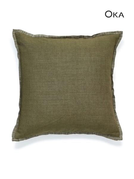 Oka Green Archibald Cushion Cover (W34173) | €99.50