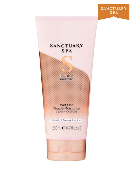 Sanctuary Spa Lily and Rose Collection Wet Skin Miracle Moisturiser 200ml (W34325) | €13.50