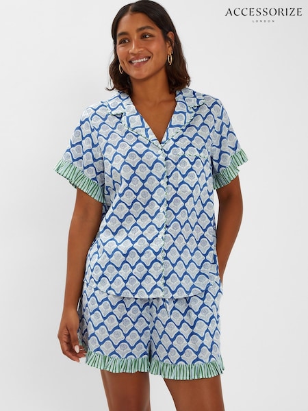Accessorize Dandelion Print 100% Cotton Pyjamas Set (W34818) | ‏271 ر.ق.