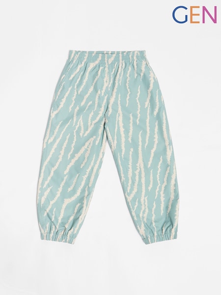 Зеленый - GEN Animal Print Shower Resistant Rain Trousers (W34925) | €32