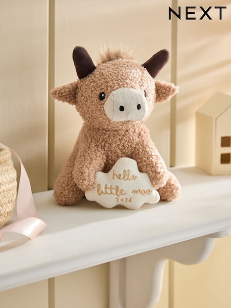 Natural Hamish Born in 2026 Soft Toy (W34988) | €15.50