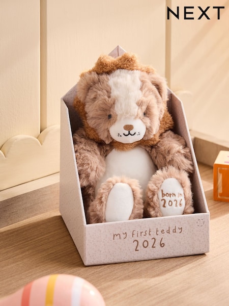 Natural Safari Born in 2026 Lion Soft Toy (W34991) | €18